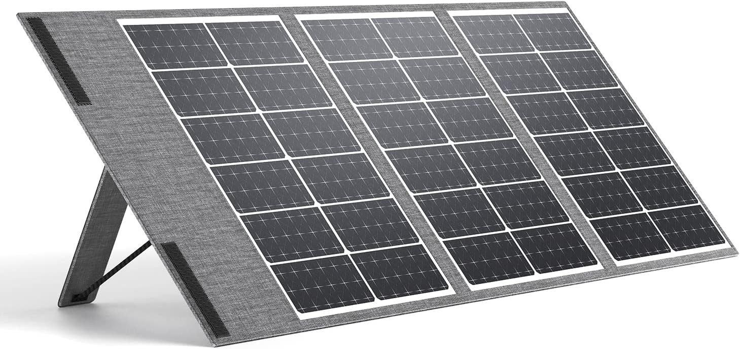 AFERIY Solarmodul Faltbares Solarpanel 200W, 2.6KG Leichtbauweise, monokristallines, (1-St), IP65, für Camping Garten
