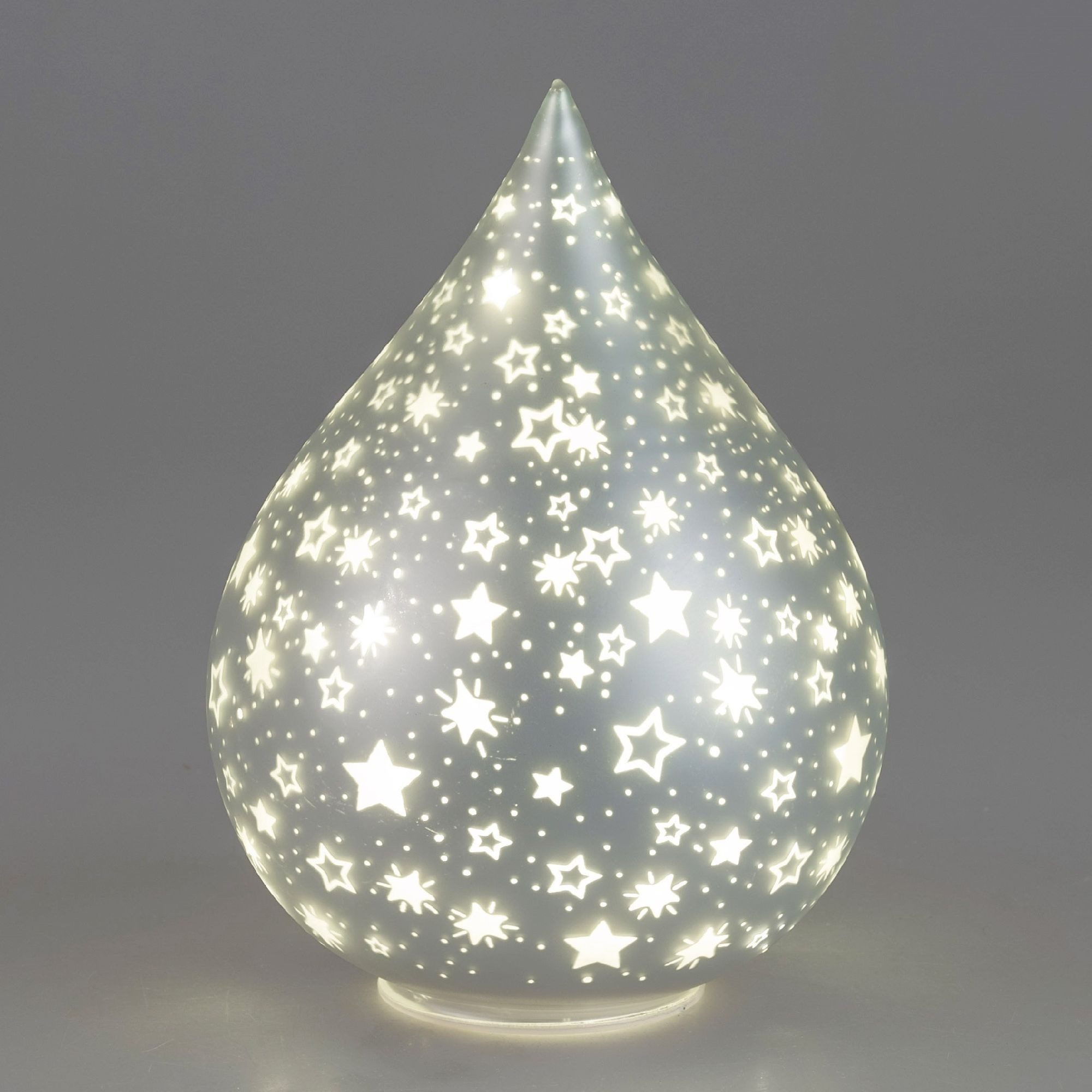 formano Nachttischlampe Silver Stars, Mit Timerfunktion, Silber, Motiv: Ste günstig online kaufen