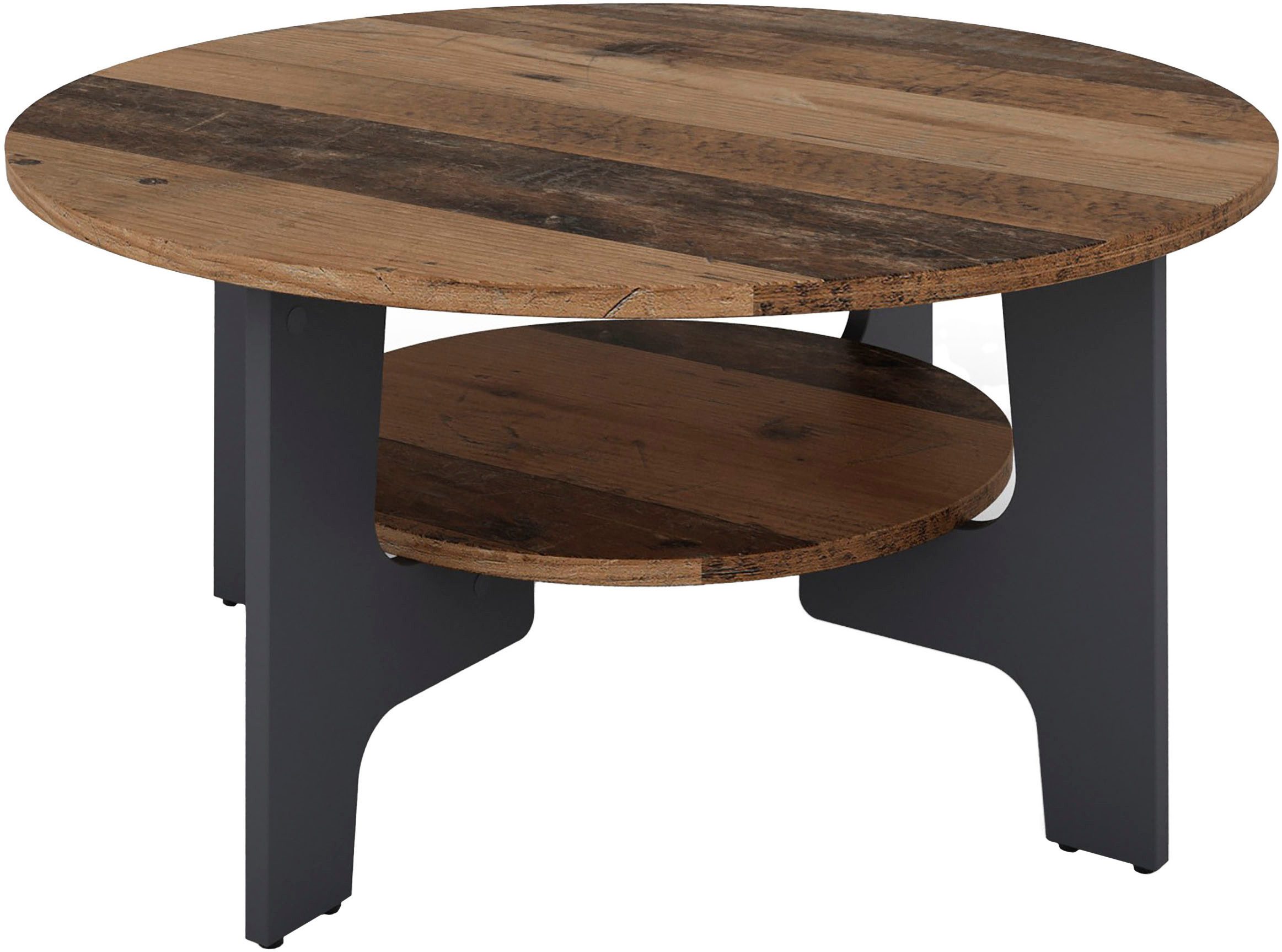 byLIVING Couchtisch JONNY, Artisan Eiche, Old Wood oder weiß, Ablageboden