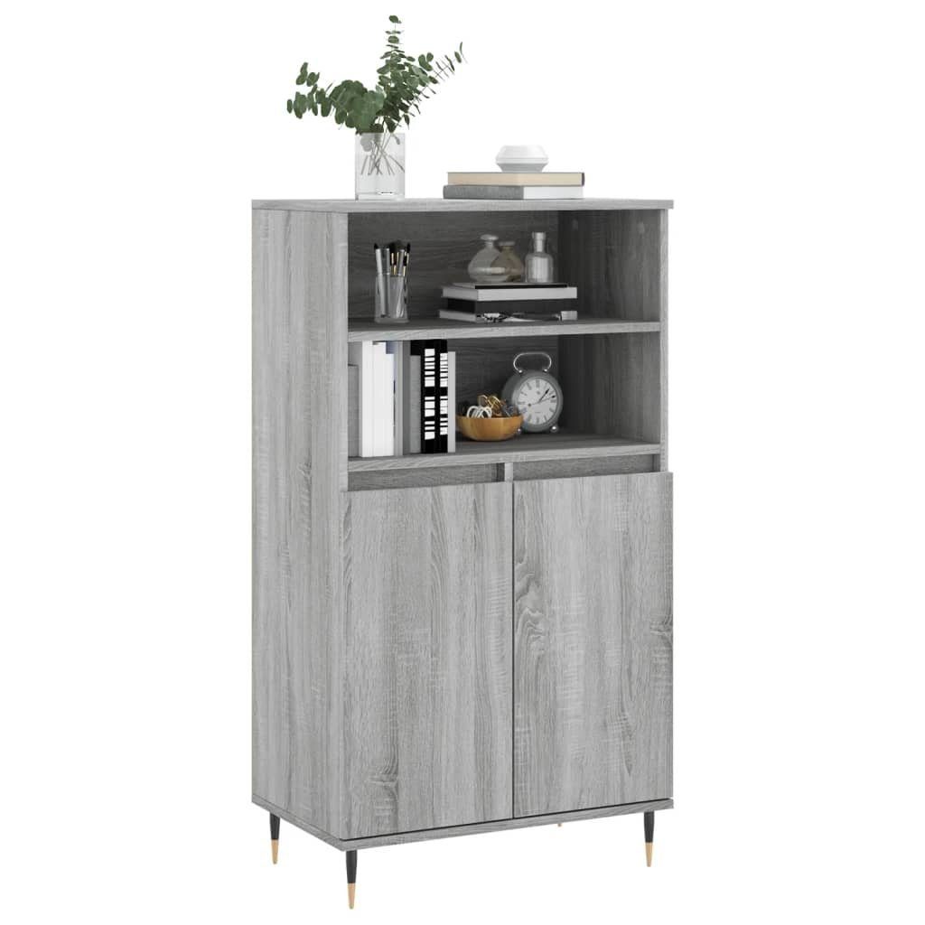 vidaXL Highboard Highboard Grau Sonoma 60x36x110 günstig online kaufen