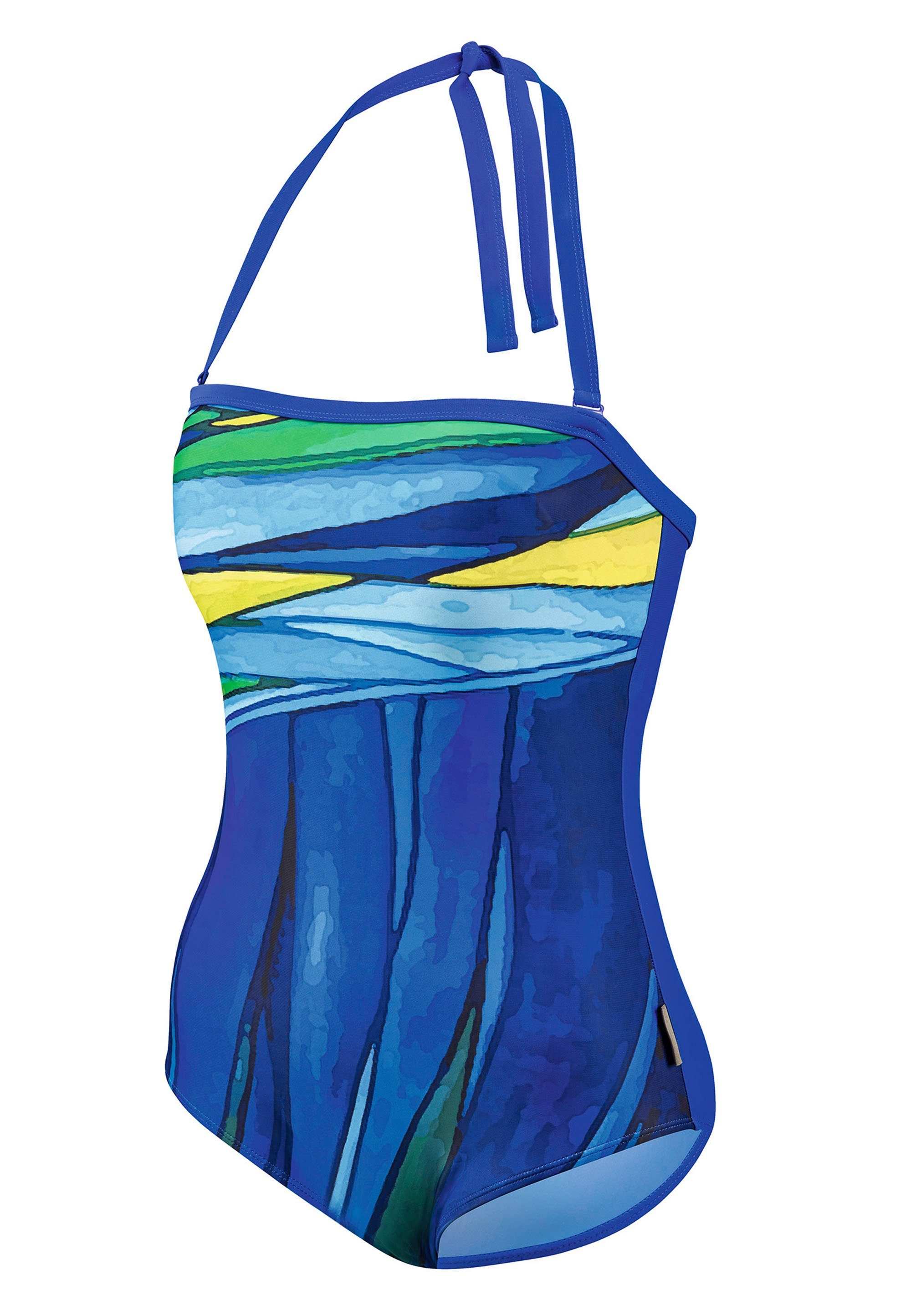 Beco Beermann Badeanzug BECO-Lady-Collection (1-St) mit Neckholder und leuchtenden Farben