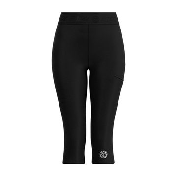 BIDI BADU Leggings Crew Capri Leggings für Damen in schwarz Sportlich