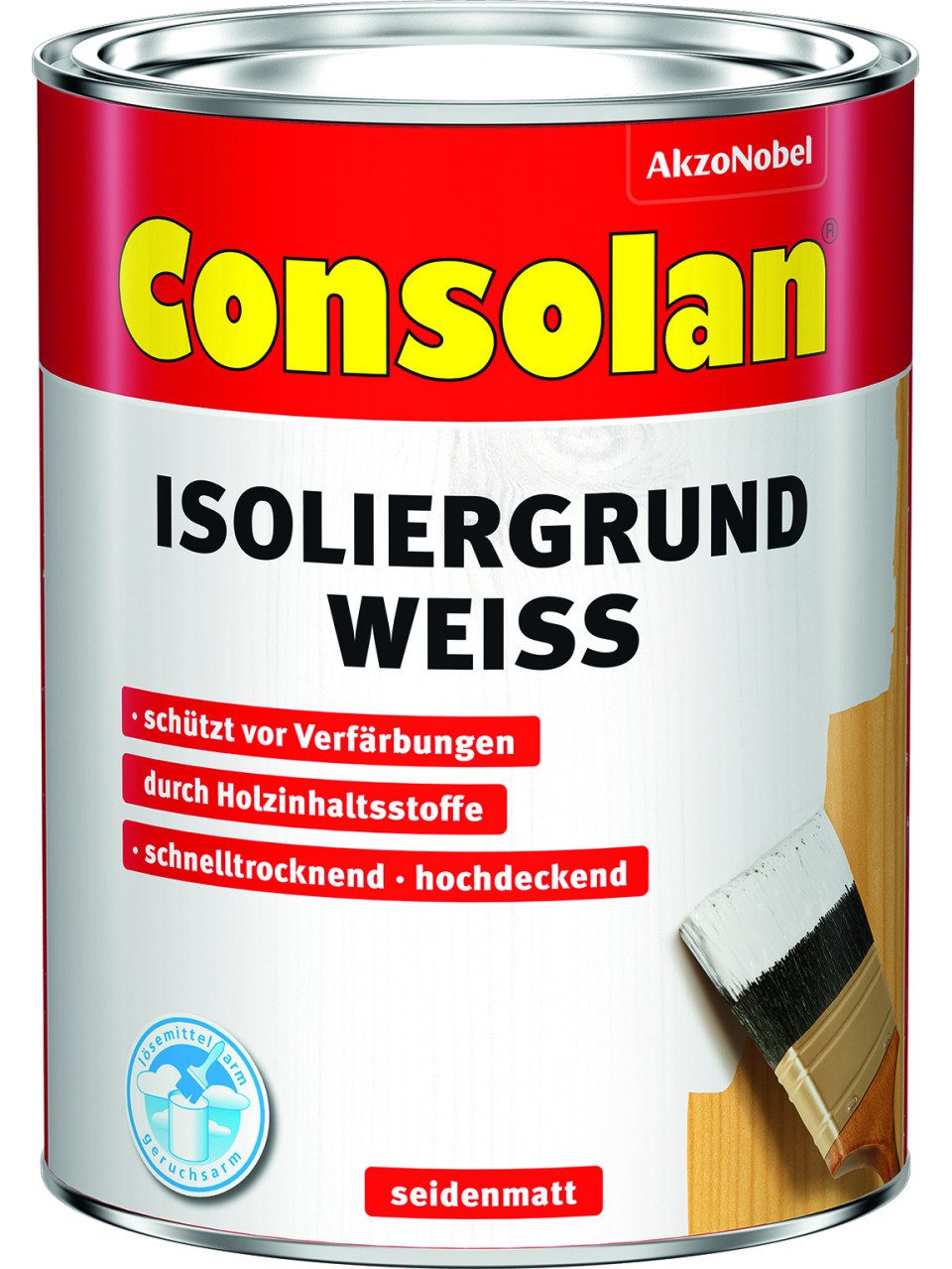 Consolan Isoliergrundierung Consolan Isoliergrund 2,5 L weiß
