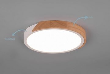 lightling LED Deckenleuchte Janoah, LED fest integriert, warmweiß, dimmbar