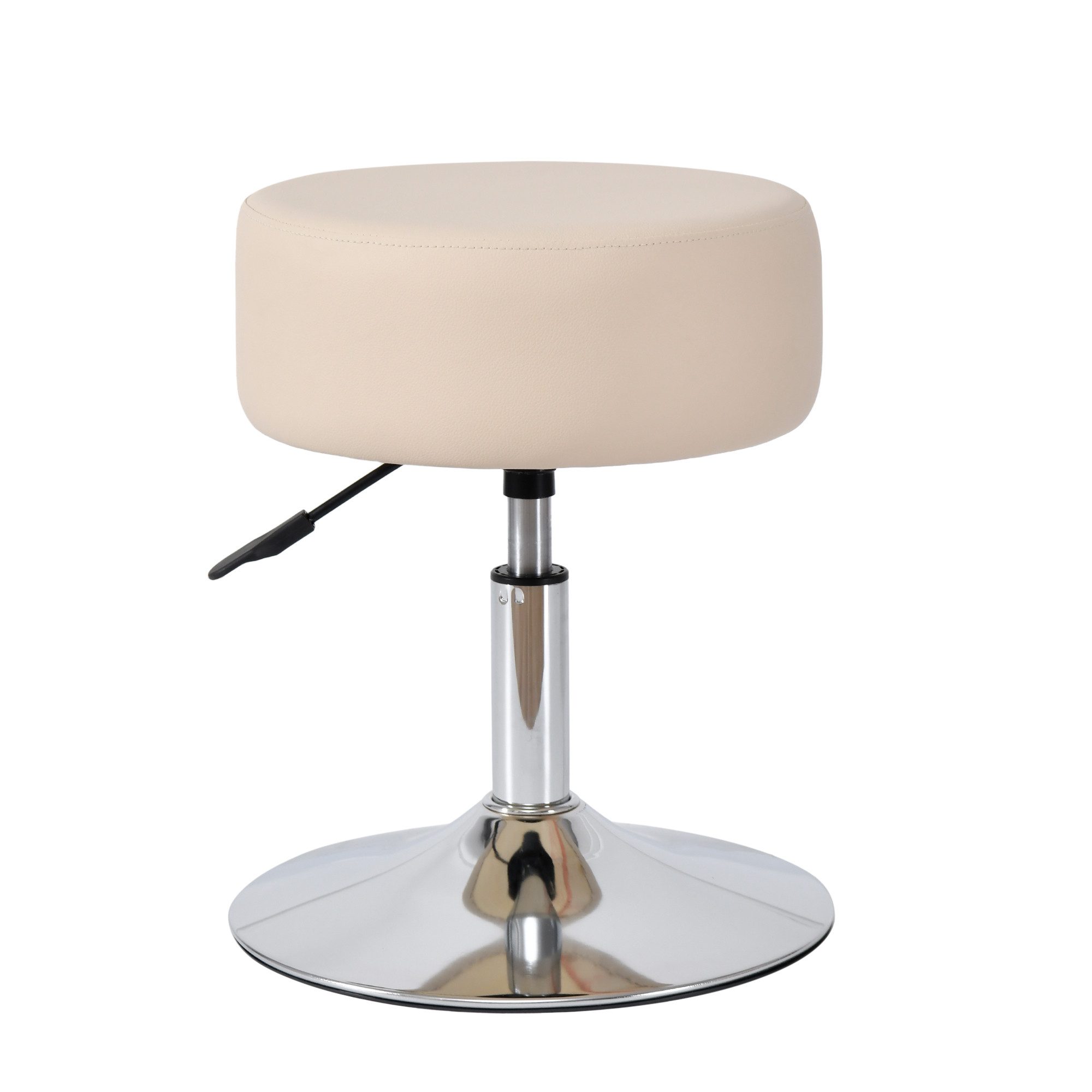 Duhome Hocker (428), Drehhocker Sitzhocker Rund Rollhocker Schminkhocker Hö günstig online kaufen