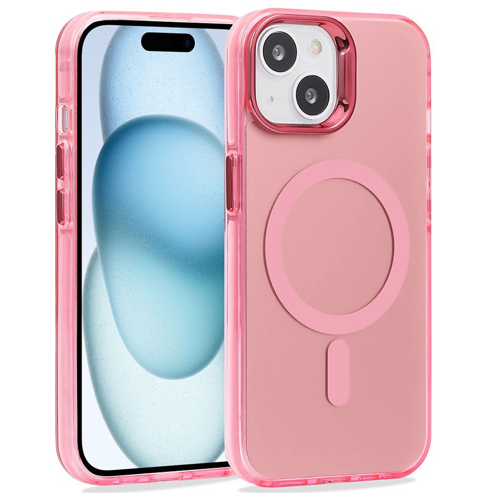 FITSU Handyhülle Schutzhülle für Apple iPhone Hülle Case MagSafe kompatible Handyhülle, Hülle für Apple iPhone 16 Pro Max, 16 Pro, 16, 15 Pro, 15, 14, 13 Case