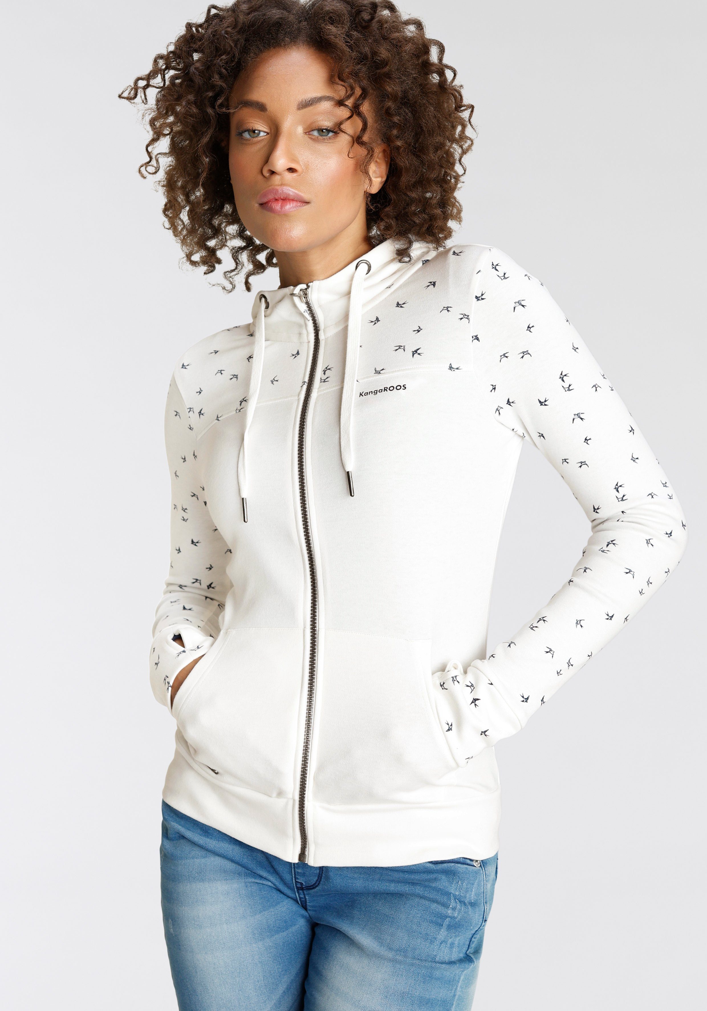 Kapuzensweatjacke