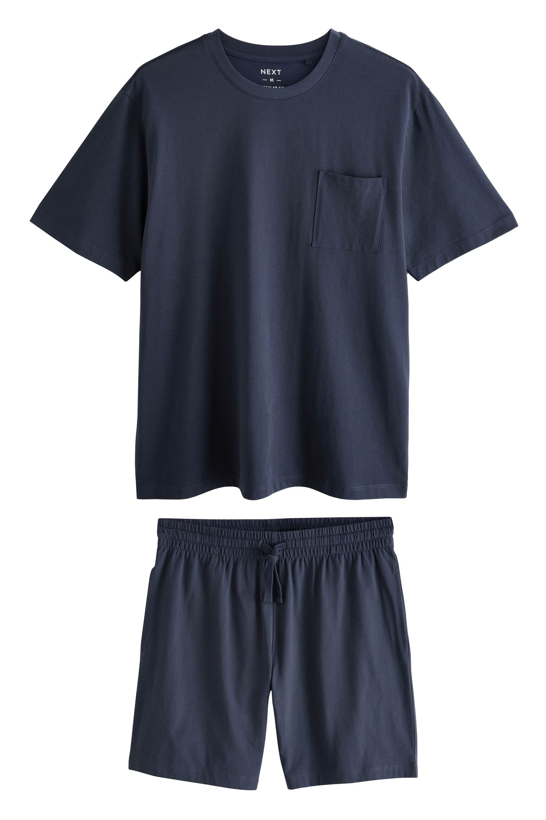 Next Pyjama Jersey-Pyjamashorts im Set (2 günstig online kaufen