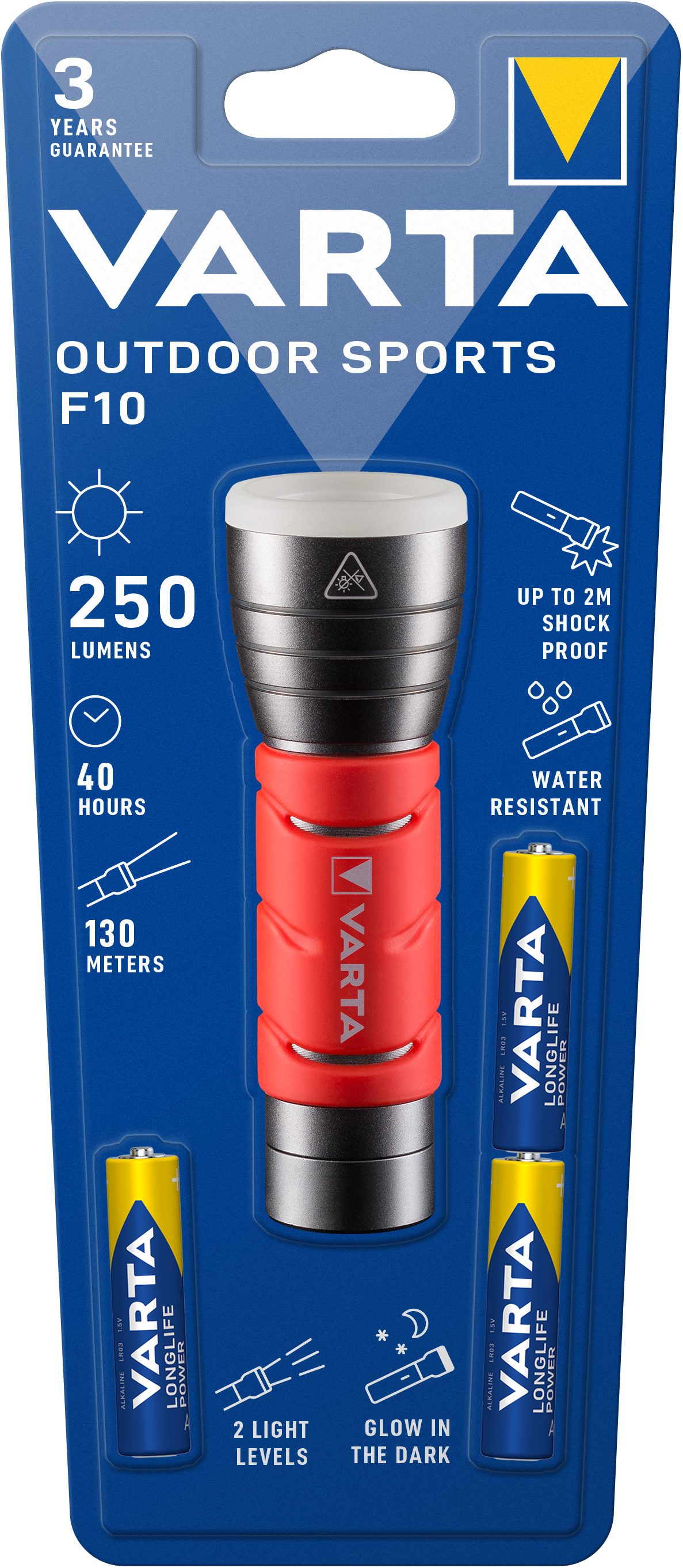 VARTA LED Taschenlampe Taschenlampe VARTA Outdoor Sports F10 Cree 5W LED, i günstig online kaufen