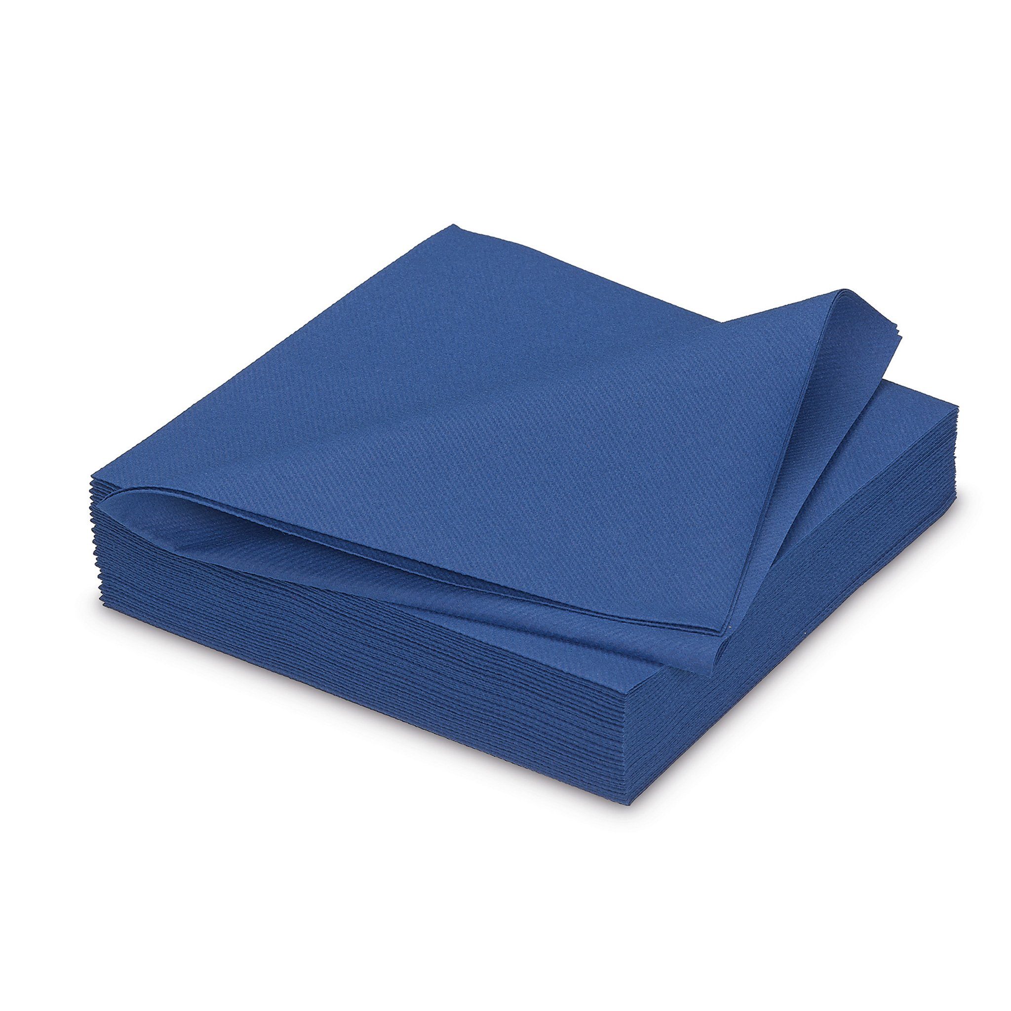 AVA Papierserviette, Servietten stoffähnlich 40x40cm 25 Stück Dunkelblau