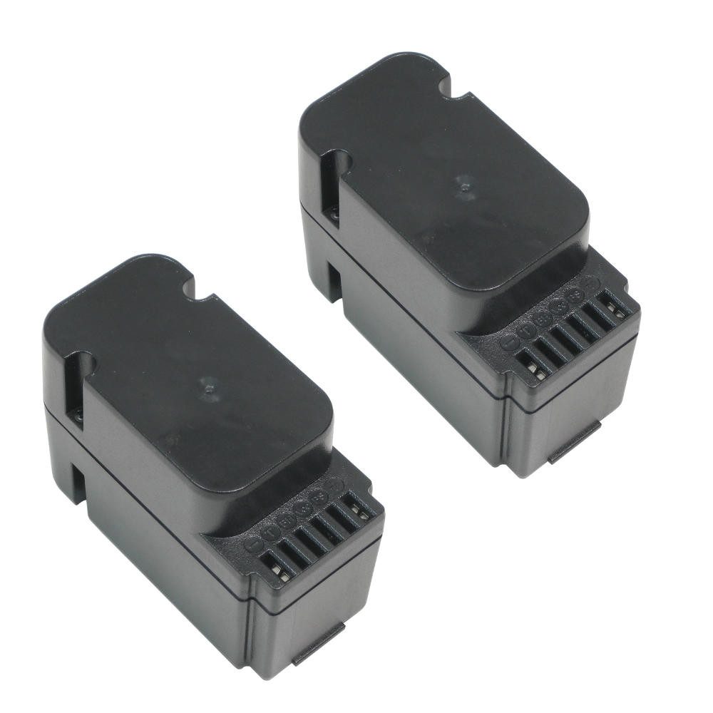 Trade-Shop 2x Akku passend für Worx WG757E WG758E WG797E WG797E.1 WG799E L1500 Akku Li-Ion 2500 mAh (28 V)