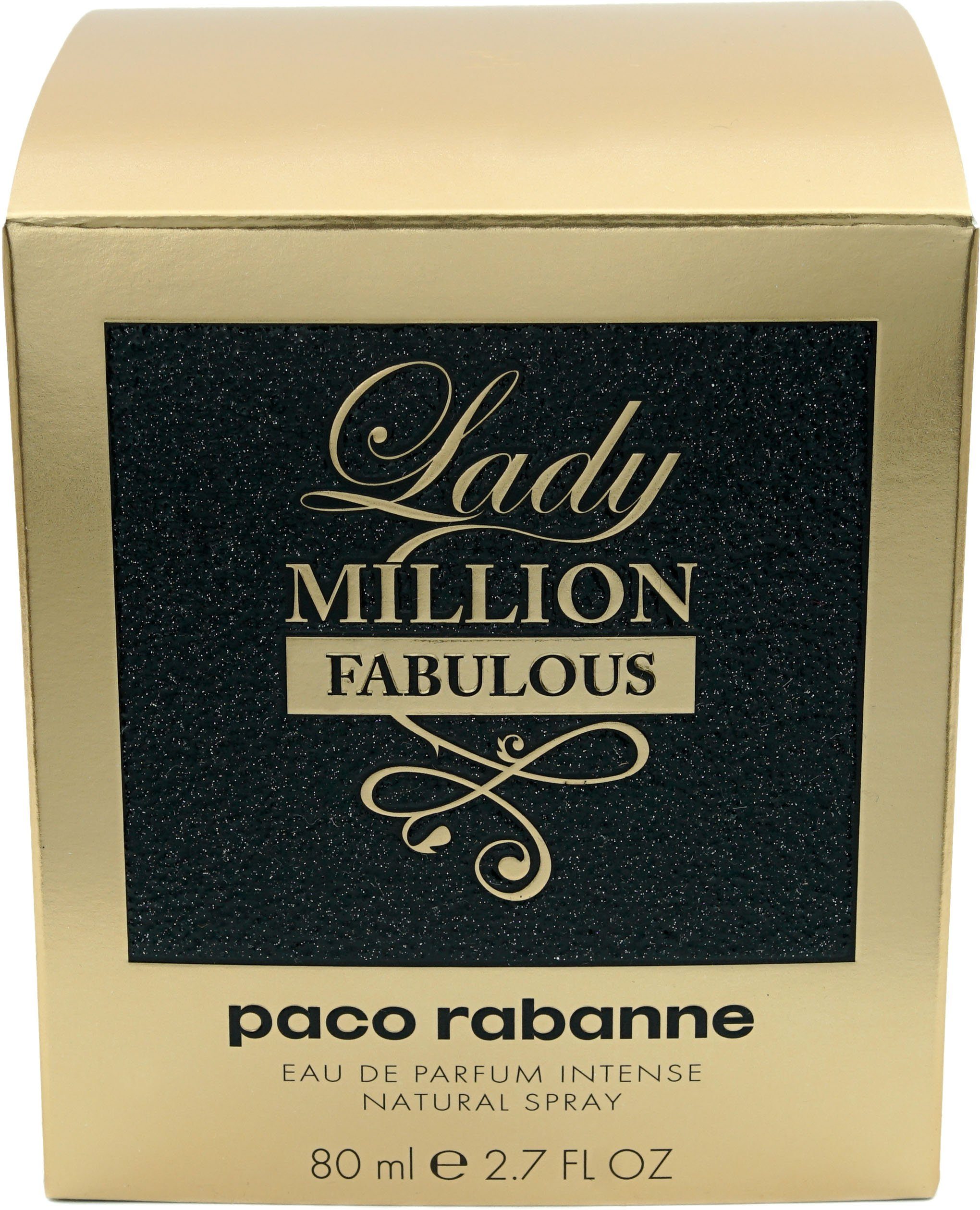 Eau Fabulous rabanne de Parfum Million paco Lady