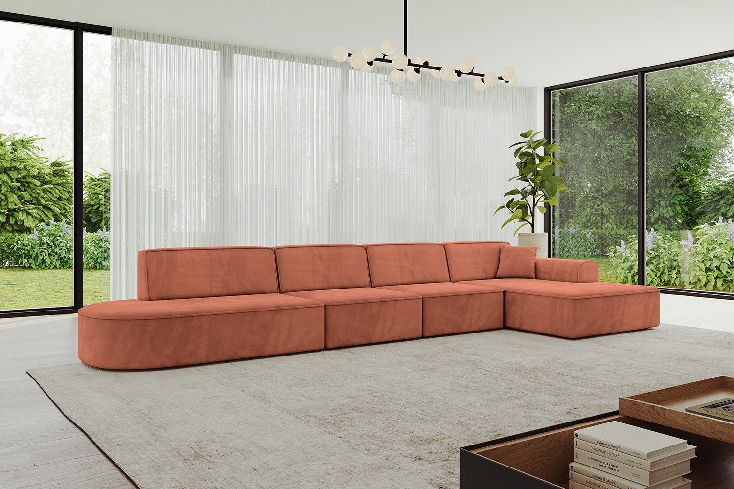 ALTDECOR Ecksofa IREA-L3-v3, Sofa Praktische Bequeme Funktionsecke Couch L-Form Eckcouch, Corner Sofa L-Form Vielseitige Sofa Wohnlandschaft Wohnzimmer