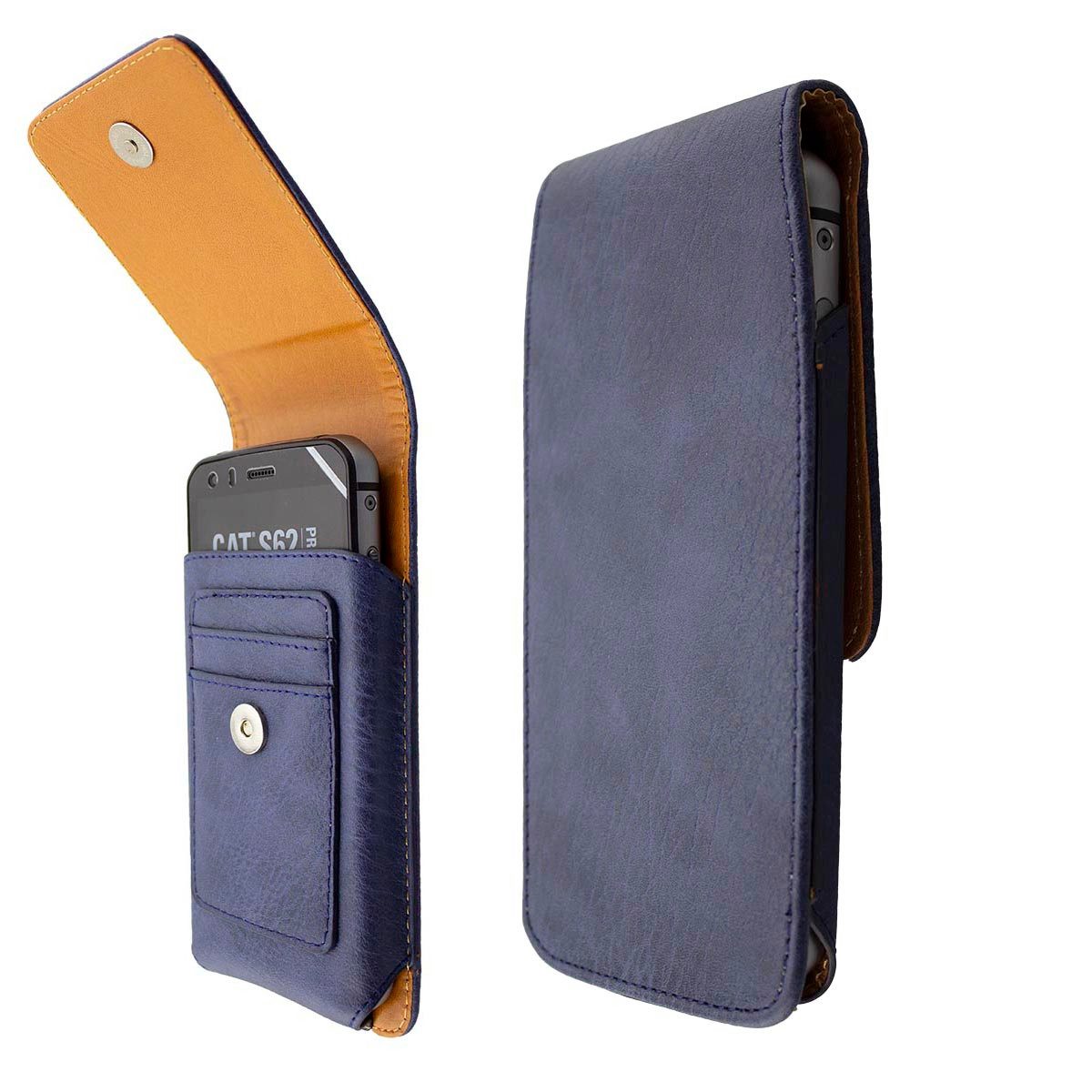 Handytasche caseroxx Handytasche Klappetui für Cat S62, blau