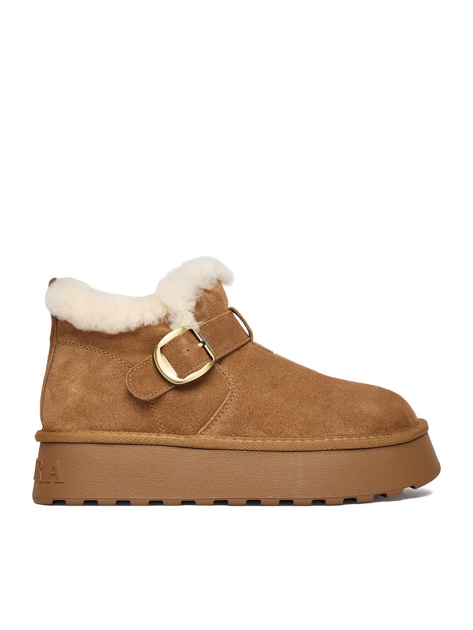 Badura Badura Damen-Schneestiefel Braune Badura-EO-CALI-TS6287-01 Camel Winterstiefel