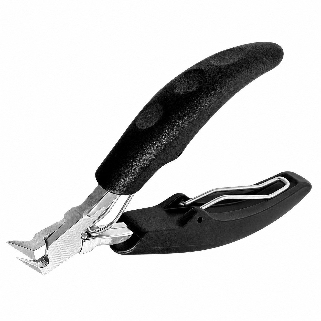 COOL-i ® Nagelzange Profi Nagelzange aus Edelstahl – Präzisions-Fußnagelschere, für eingewachsene Zehennägel mit rutschfestem Griff