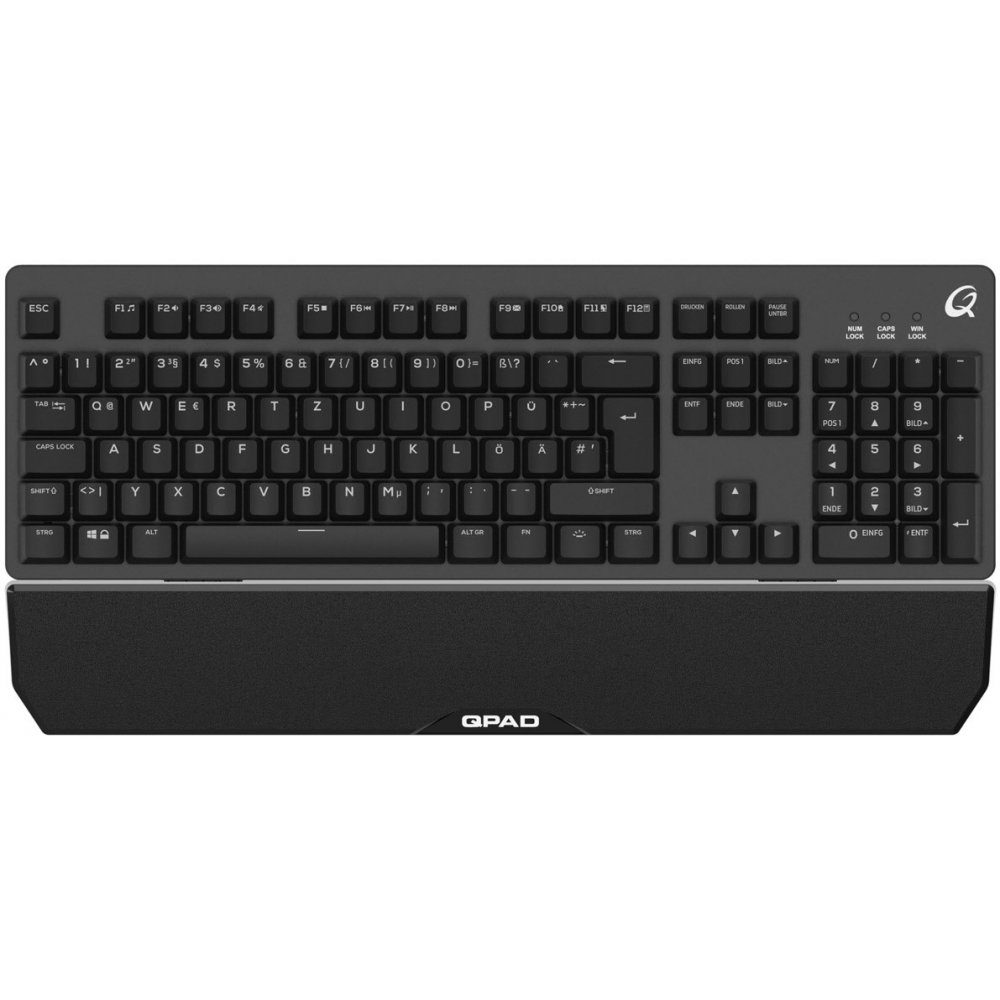 QPAD MK40 - Gaming Tastatur - schwarz Gaming-Tastatur