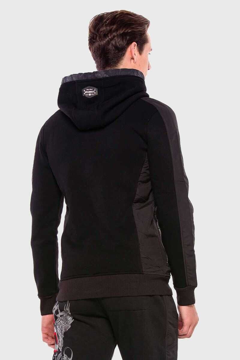 Cipo & Baxx Kapuzenpullover Sweatshirt (1-tlg) mit coolem Print günstig online kaufen