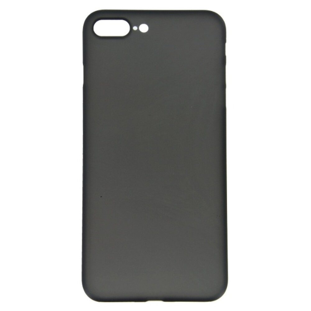 Handytasche TPU Handyhülle für iPhone 7 Plus Schwarz Ultra Slim Schutz Case (Bumper)