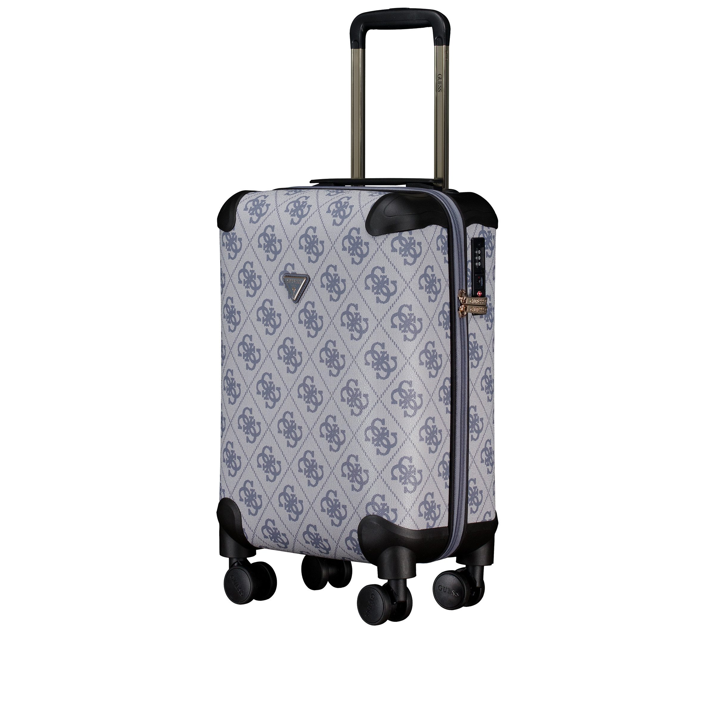 Guess Handgepäckkoffer Berta Travel 4G-Logo, 4 Rollen