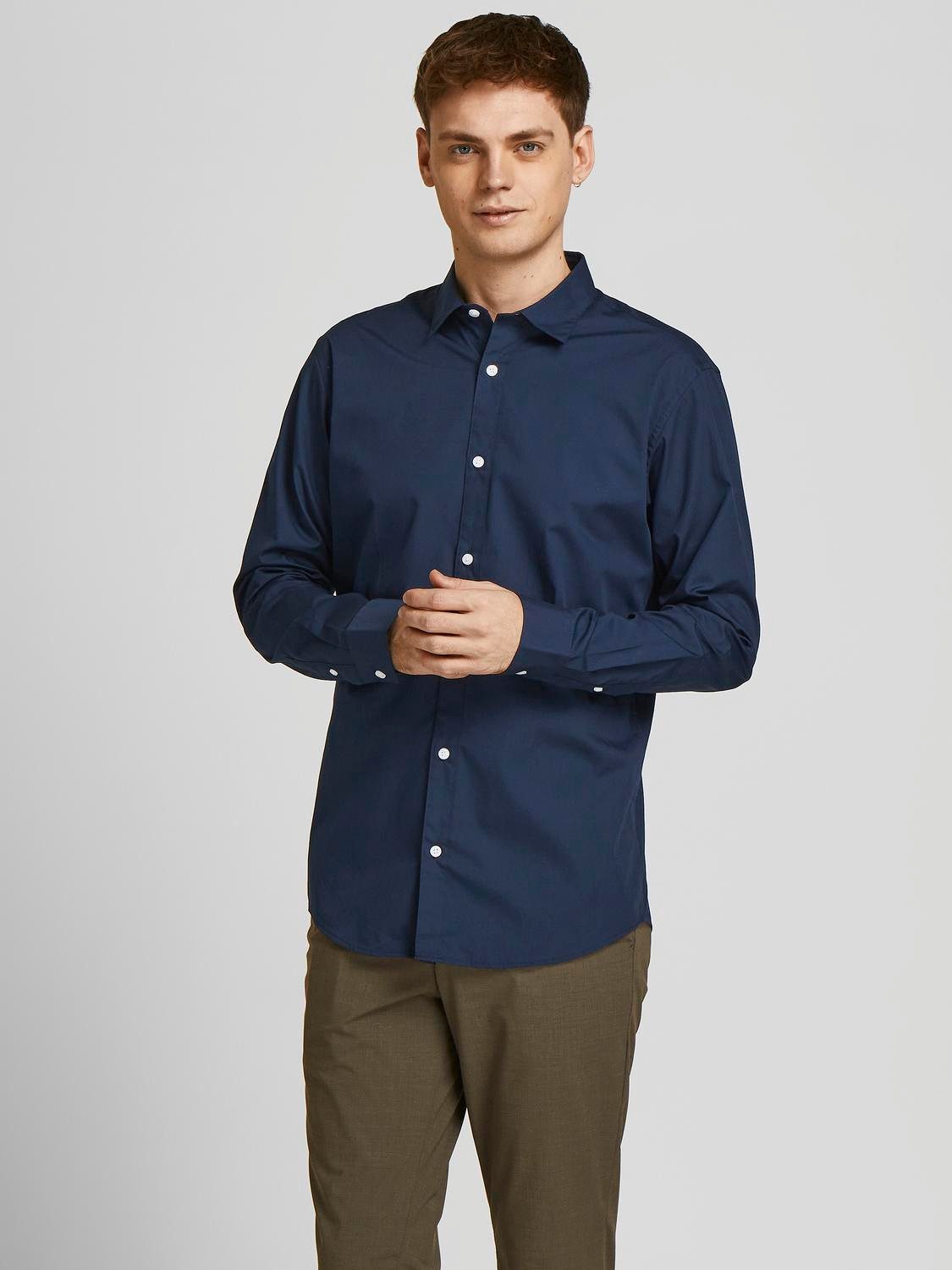 Jack & Jones Langarmhemd JJJOE SHIRT LS 2 PACK MP günstig online kaufen