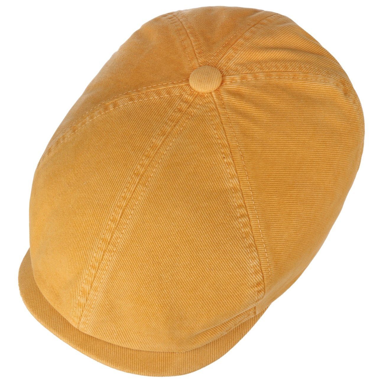 Schirmmütze mit Cap gelb Schirm Flat (1-St) Stetson