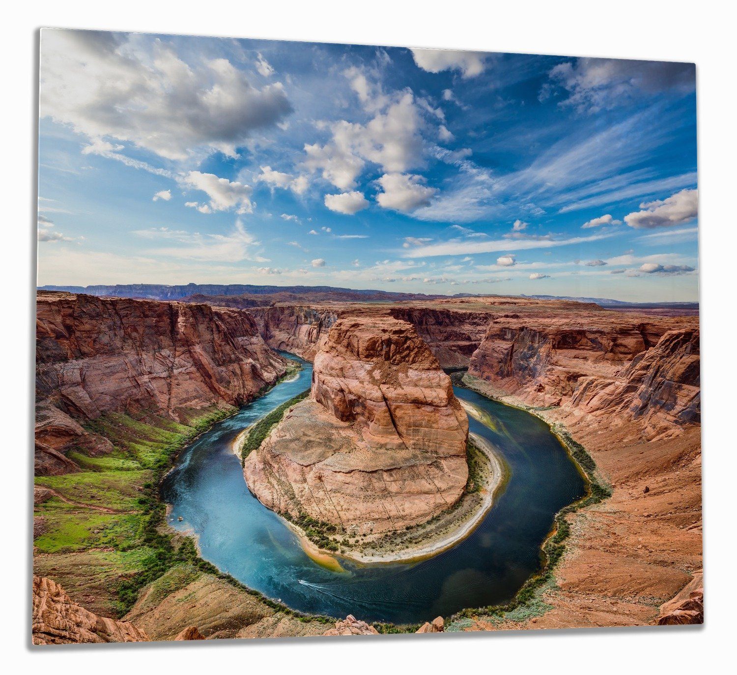 Wallario Herd-Abdeckplatte Grand Canyon, ESG-Sicherheitsglas, (Glasplatte, 1 tlg., inkl. 5mm Noppen), verschiedene Größen