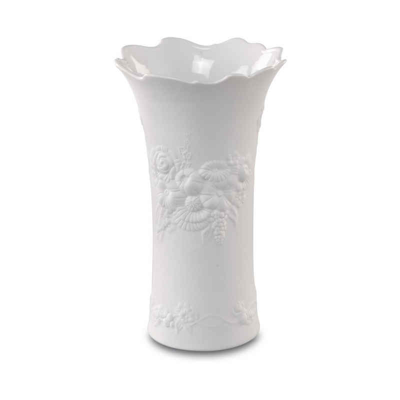 Kaiser Porzellan Tischvase Vase Flora (Stück, 1 St., 1 Vase), Blumenvase Dekoartikel Blumengefäß