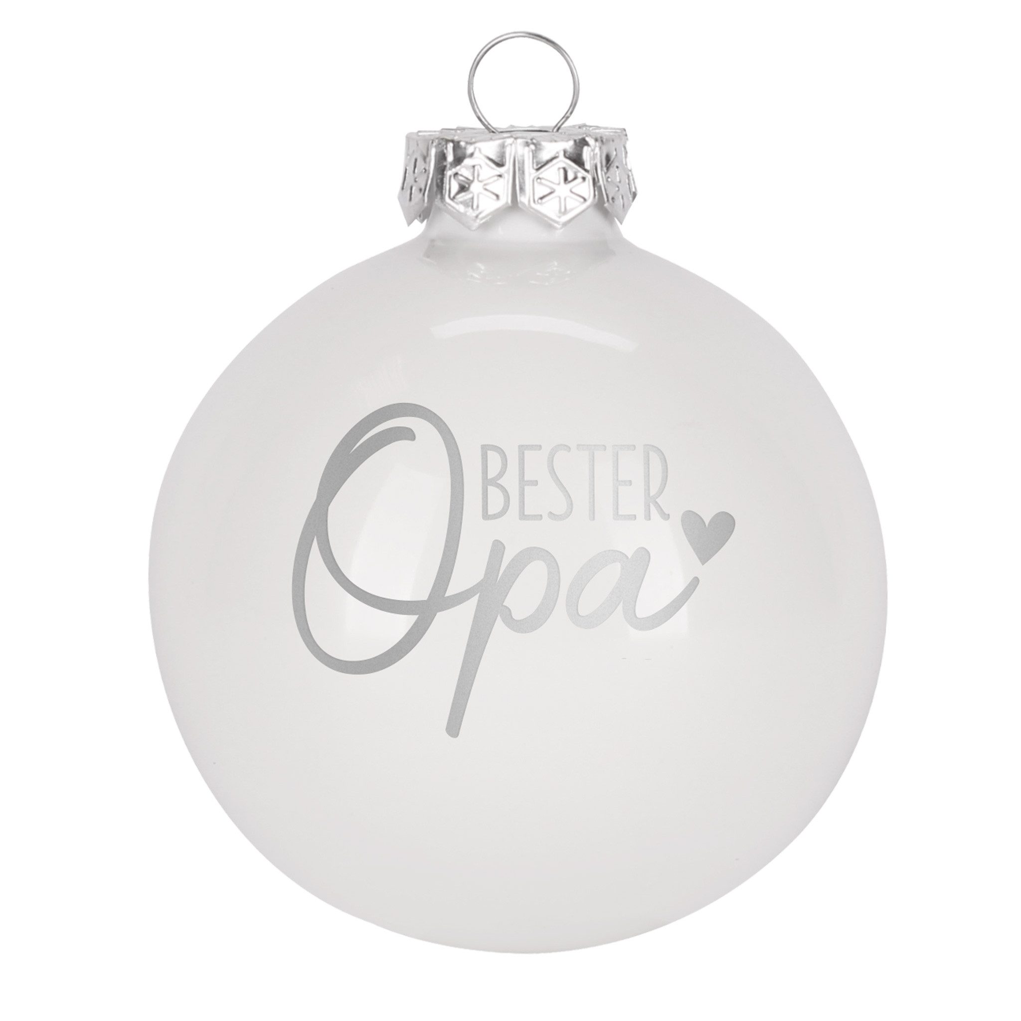 Herz & Heim Weihnachtsbaumkugel mit Gravur - Christbaumkugel als Geschenk f günstig online kaufen