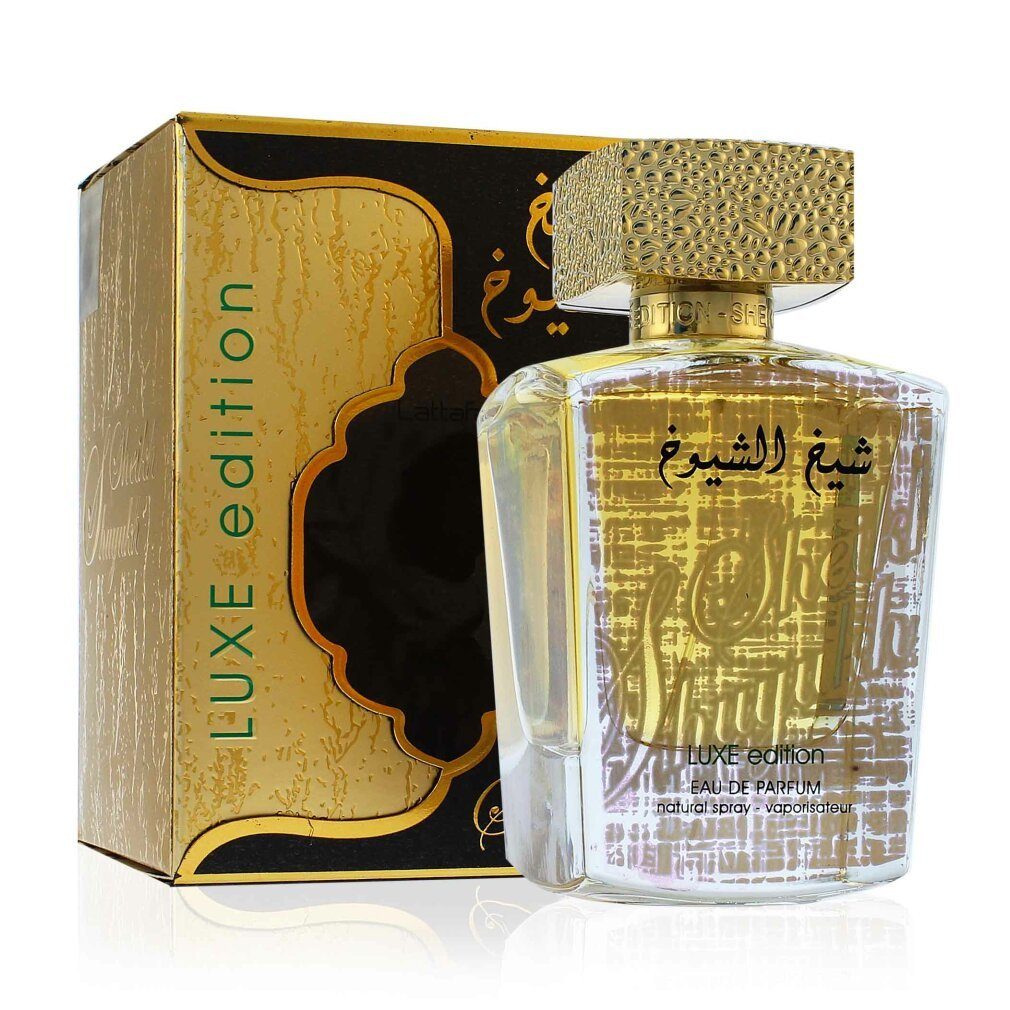 Lattafa Eau de Parfum Lattaf Woody Ambery Edition Luxe Sheikh Shuyukh Al Spicy