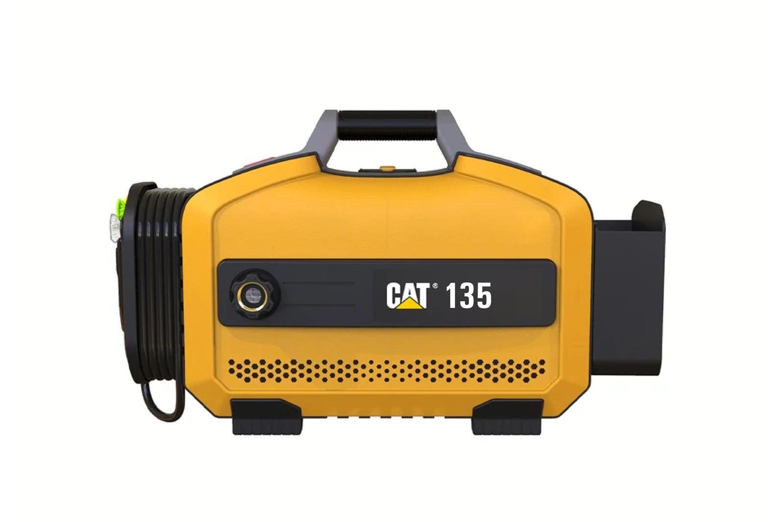 CAT CATERPILLA Hochdruckreiniger Hochdruckreiniger verschiedene tlg), (8 Professional, l/h, W, max: 135 bar, Druck 135 450 Caterpillar 4 max: Fördermenge 1800 max. 135bar, inkl. bar Strahl-Düsen