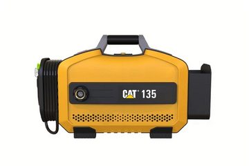 CAT CATERPILLA Hochdruckreiniger Caterpillar Hochdruckreiniger 135 bar Professional, Druck max: 135 bar, 1800 W, Fördermenge max: 450 l/h, (8 tlg), max. 135bar, inkl. 4 verschiedene Strahl-Düsen