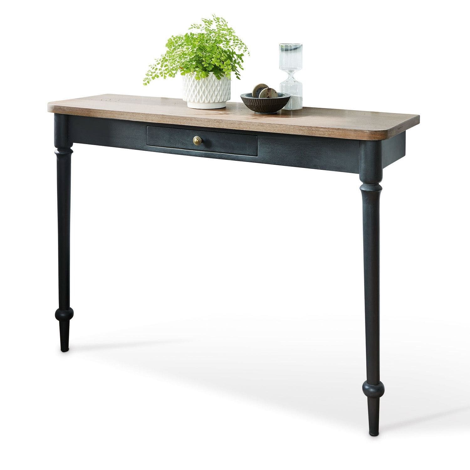 Mirabeau Konsole Konsole Jarobrod schwarz/braun günstig online kaufen