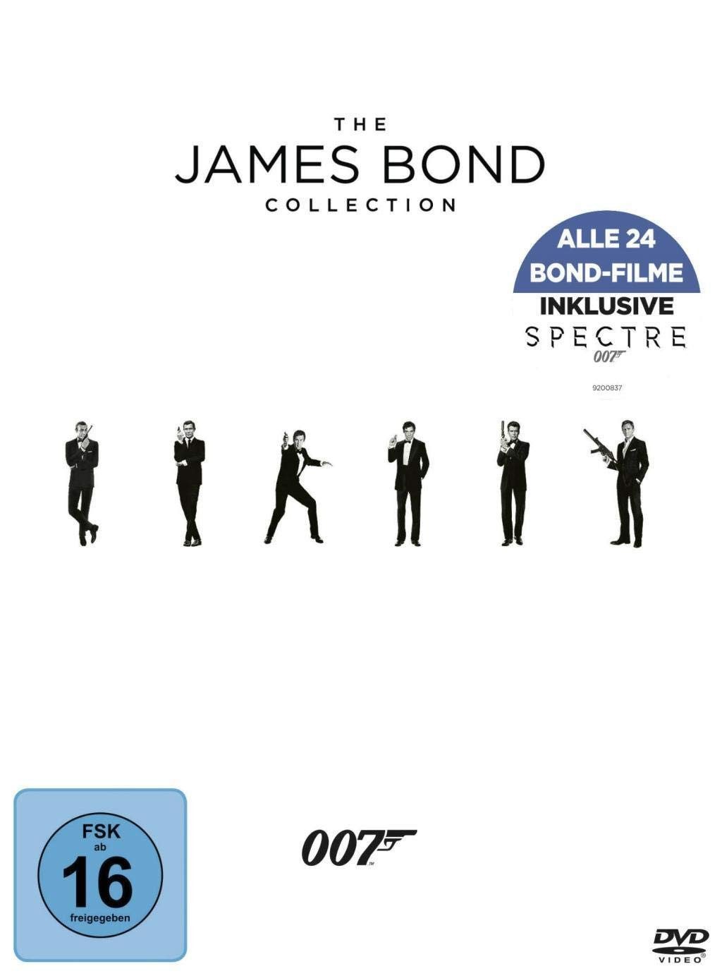 Universal Pictures DVD The James Bond Collection, (Box-Set, 24-St), Enthält 24 Bond-Filme