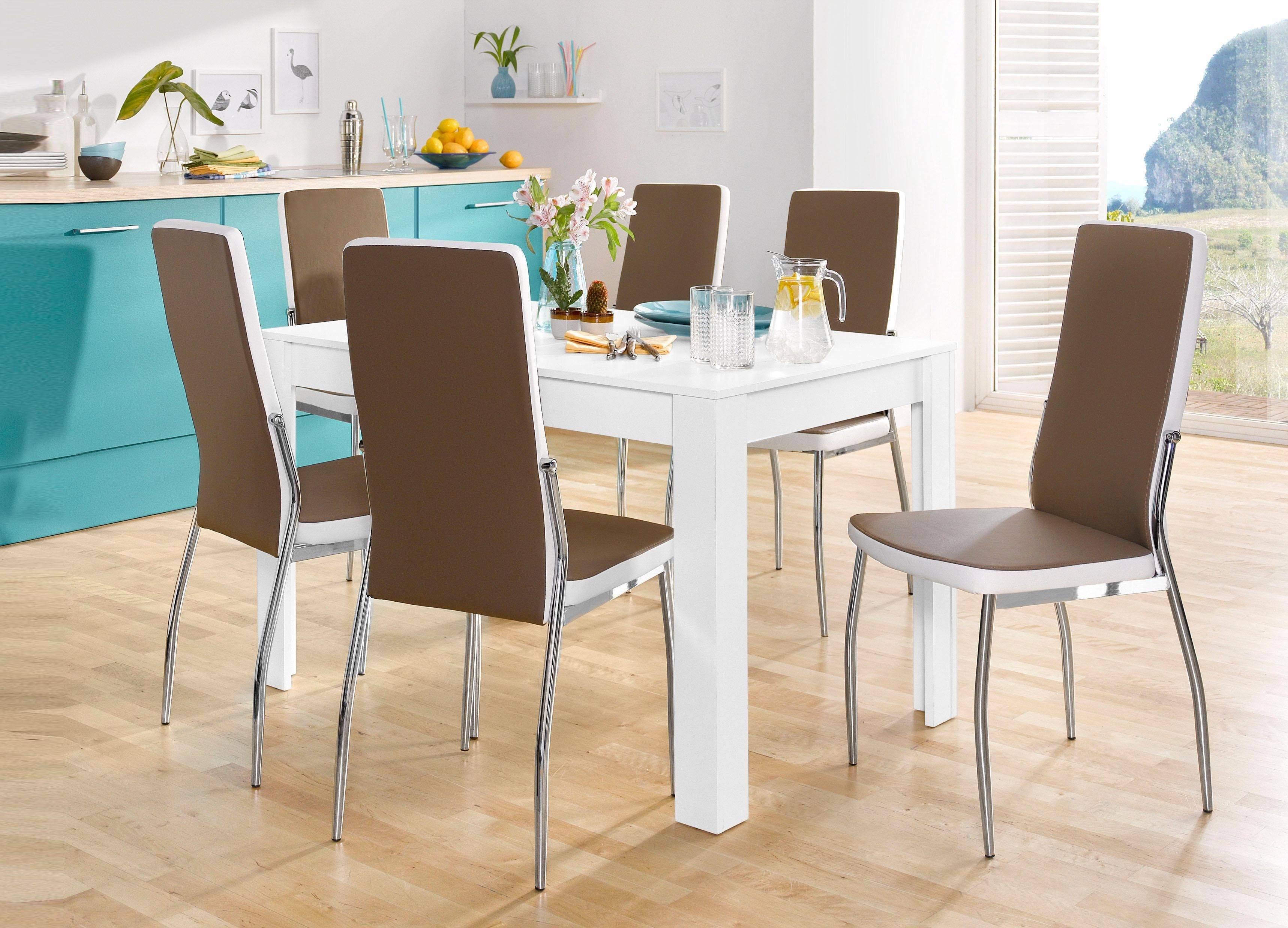 Mäusbacher Esstisch, Breite 80/110/120 cm mit günstig online kaufen