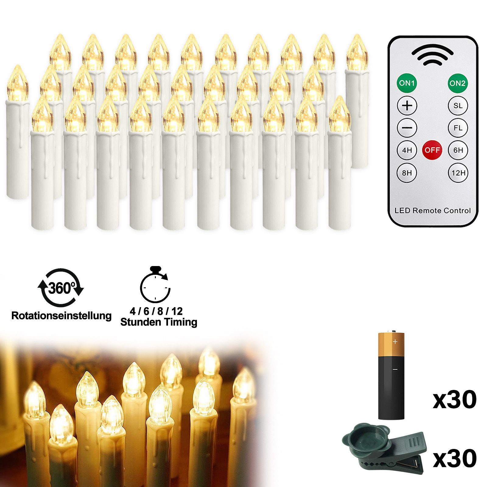 Kabellose LED-Kerzen online kaufen