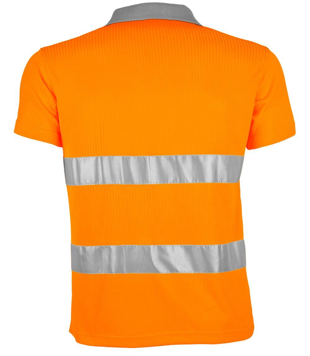 Qualitex Workwear Poloshirt signalfarbenes Polo-Shirt für günstig online kaufen