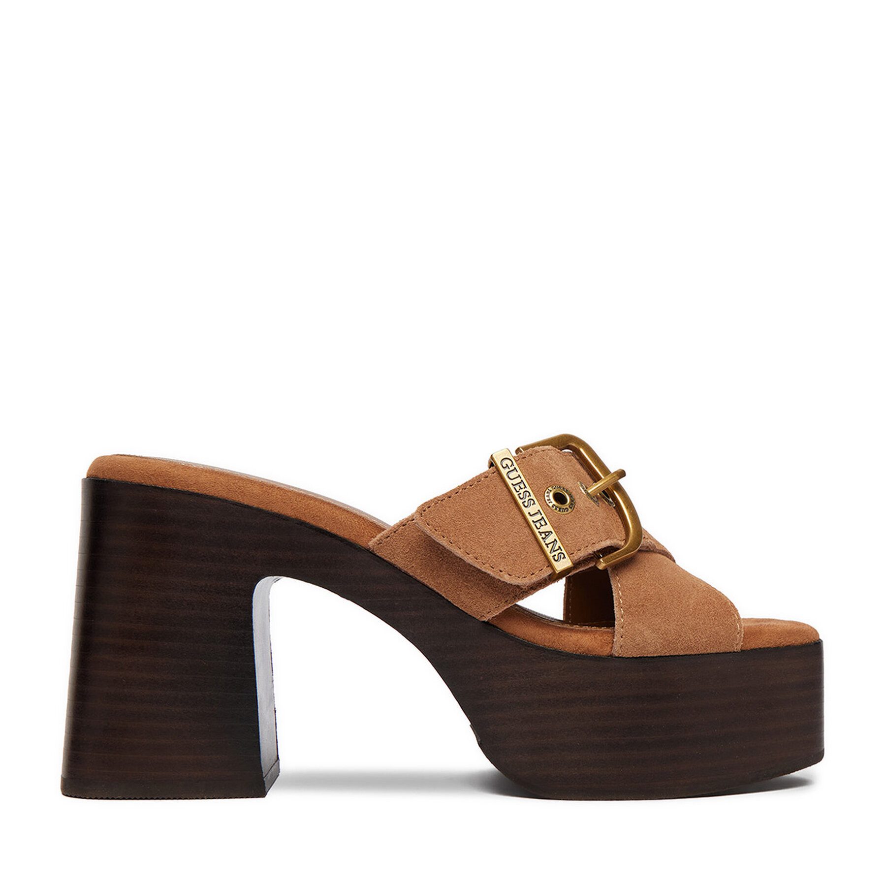 GUESS JEANS Guess Jeans Damen-Flip-Flops in Braun Badepantolette