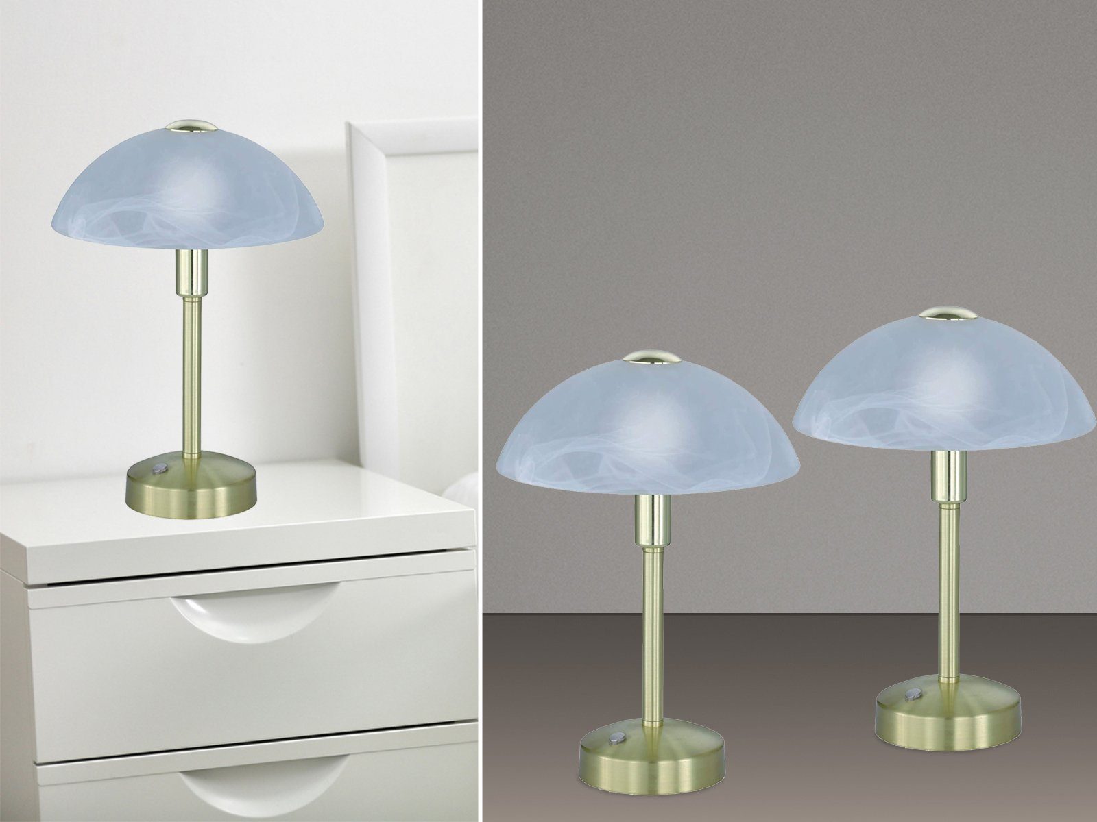 TRIO Leuchten LED Nachttischlampe, Dimmfunktion, LED günstig online kaufen