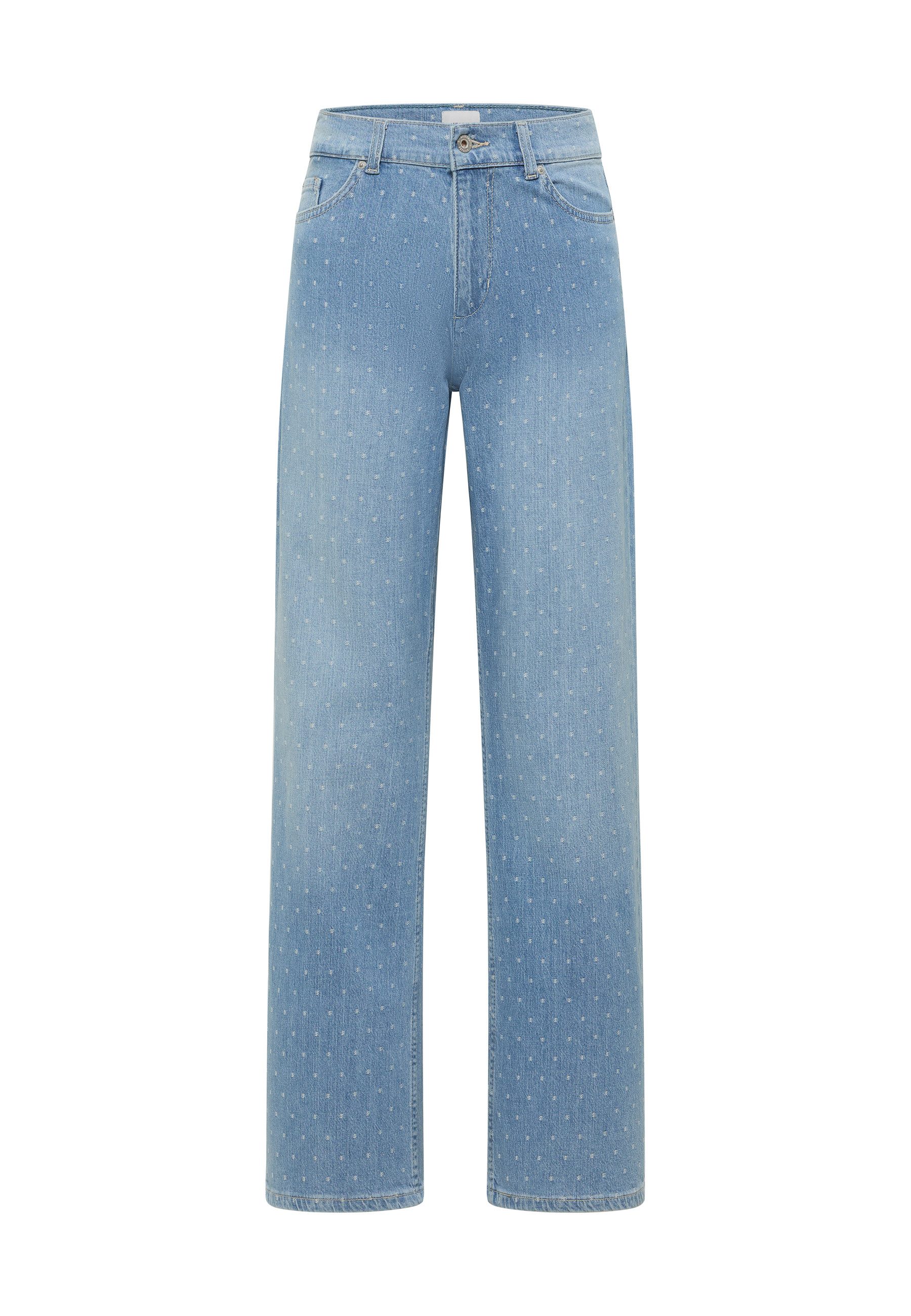 MUSTANG Weite Jeans Damen Style Madison Wide