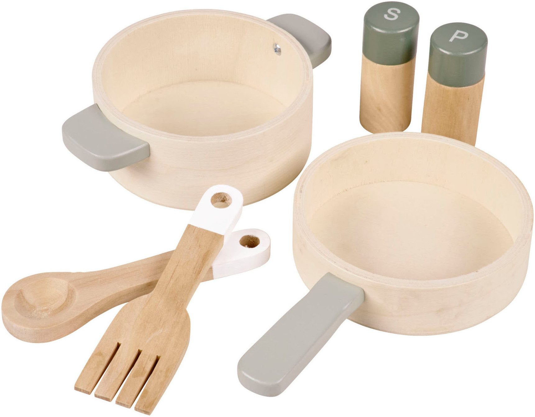 Eichhorn Spielküche kleine Tischküche Holz, Kunststoff, MDF