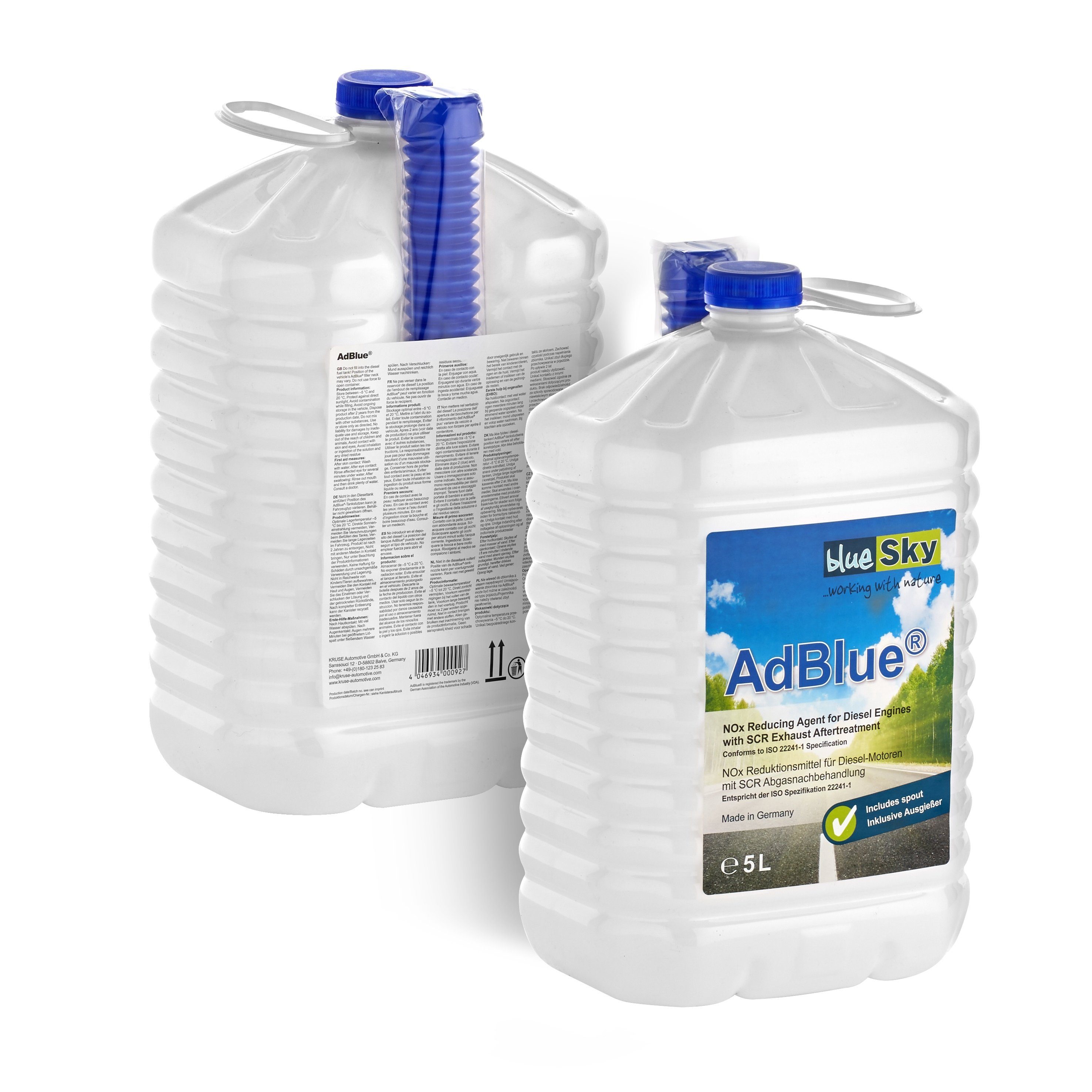 100 Liter Adblue 10x 10 Liter Agrola AdBlue Kanister DEF