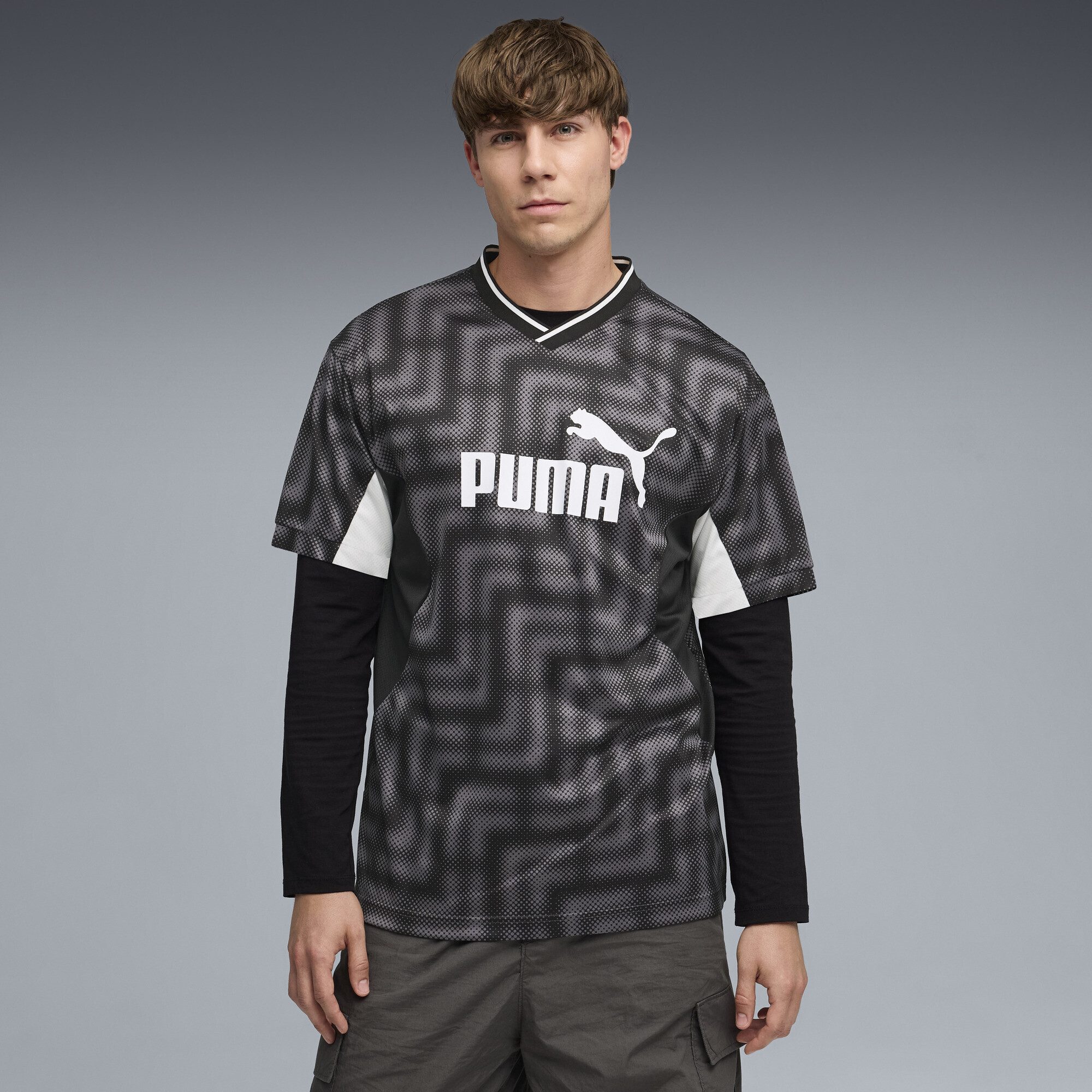 PUMA Trainingsshirt Essentials Block Relaxed Fußballtrikot Herren günstig online kaufen