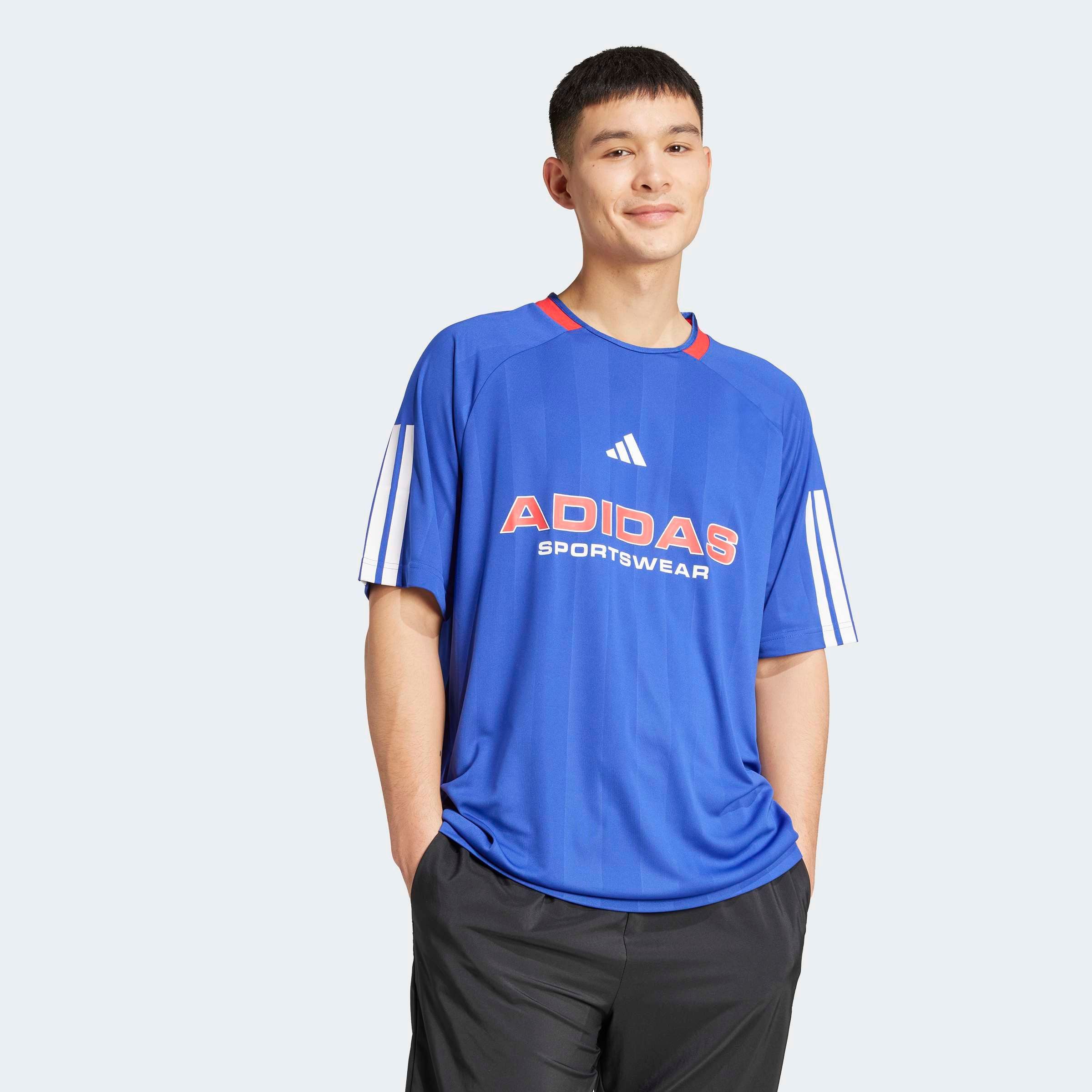 adidas Sportswear T-Shirt HOUSE OF TIRO NATIONS PACK TRIKOT sportlicher Stil, ohne Verschluss, aus Polyester, pflegeleicht
