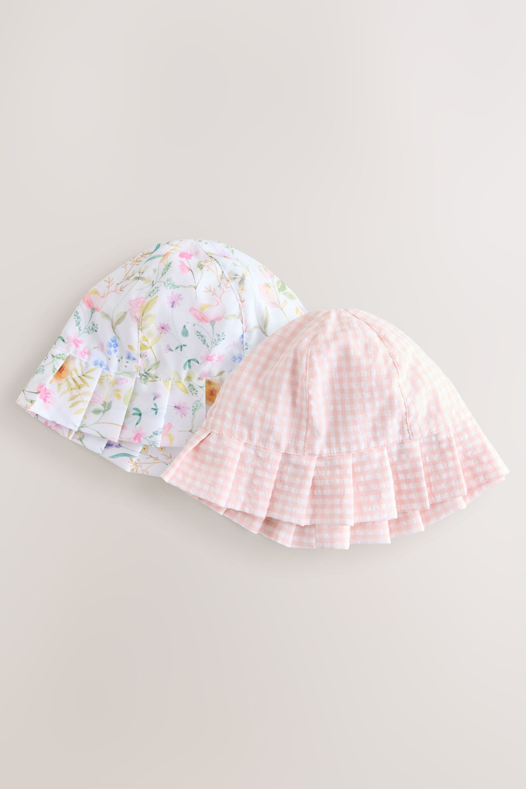 Next Fischerhut Baby Anglerhüte aus Webmaterial, 2er-Pack (2-St)