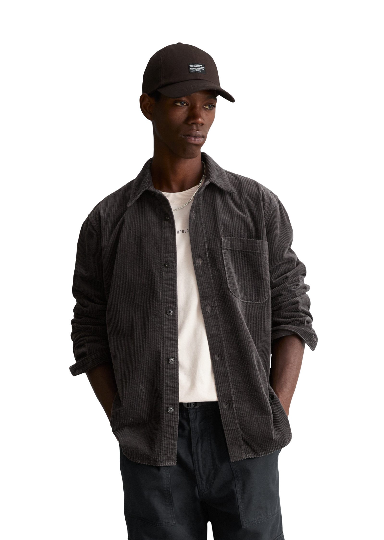 Marc O'Polo DENIM Langarmhemd aus reine Bio-Baumwolle