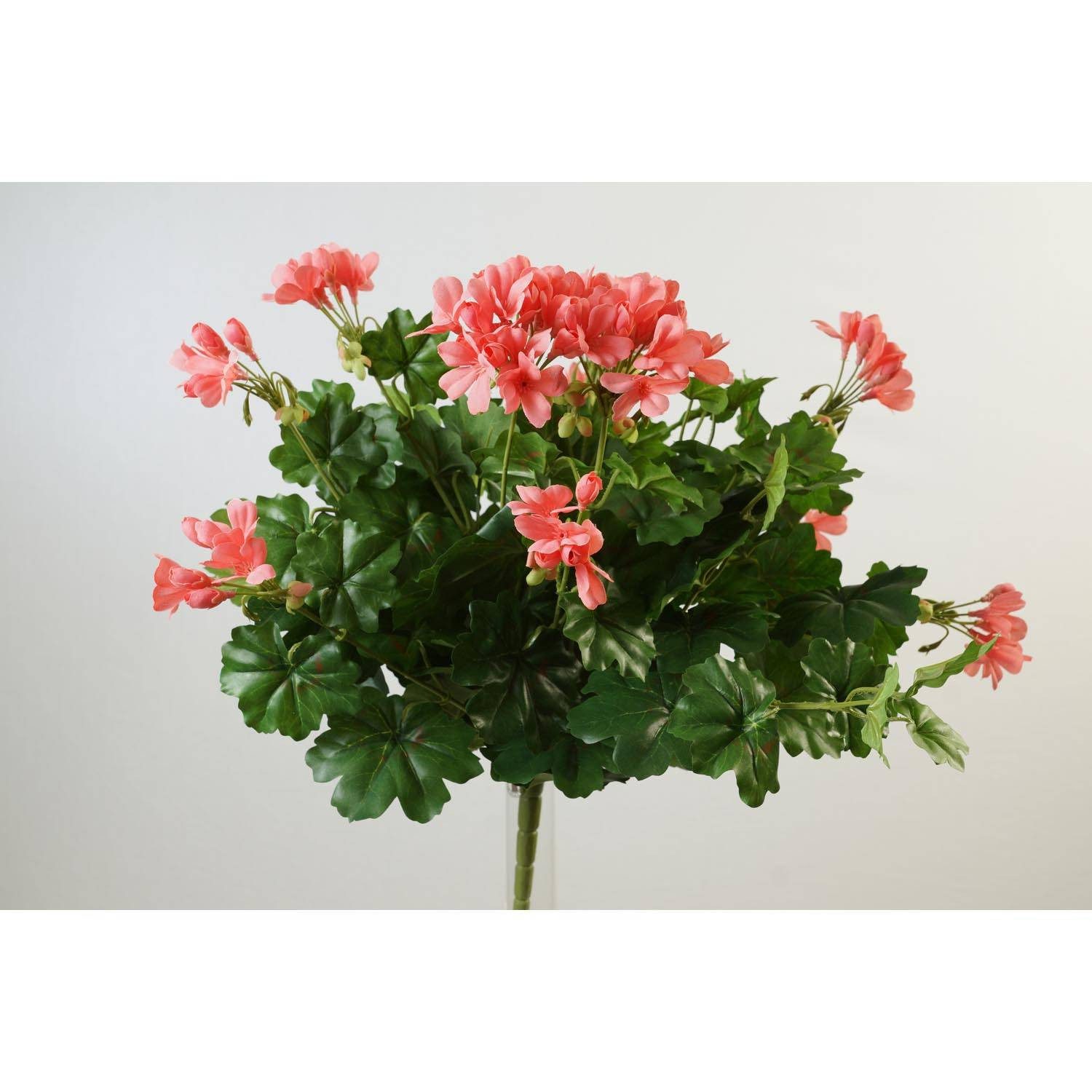 Kunstblume Künstliche Blume Geranie MIA, auf Steckstab, rosa, 40cm, Ø5-8cm Geranie, artplants, Höhe 40 cm