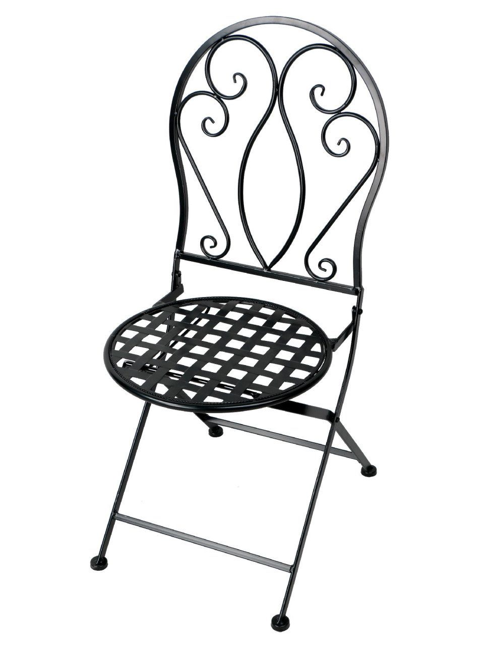 Primaster Klappstuhl Primaster Metall Stuhl Provence Metall, Klappbar witterungsbeständig