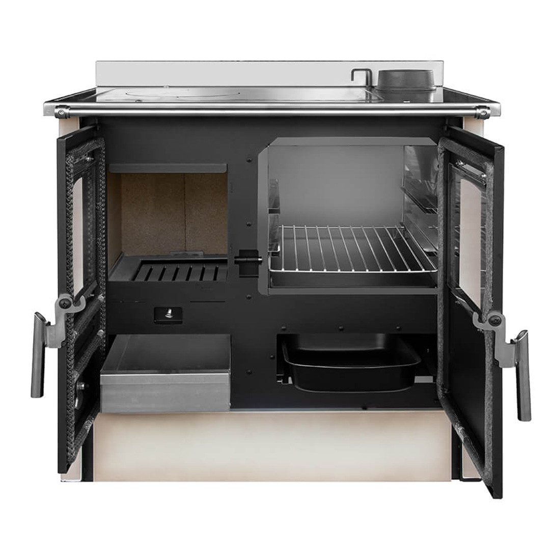 Lincar Kaminofen Küchenofen Lincar Omega cappuccino, 8,4 kW
