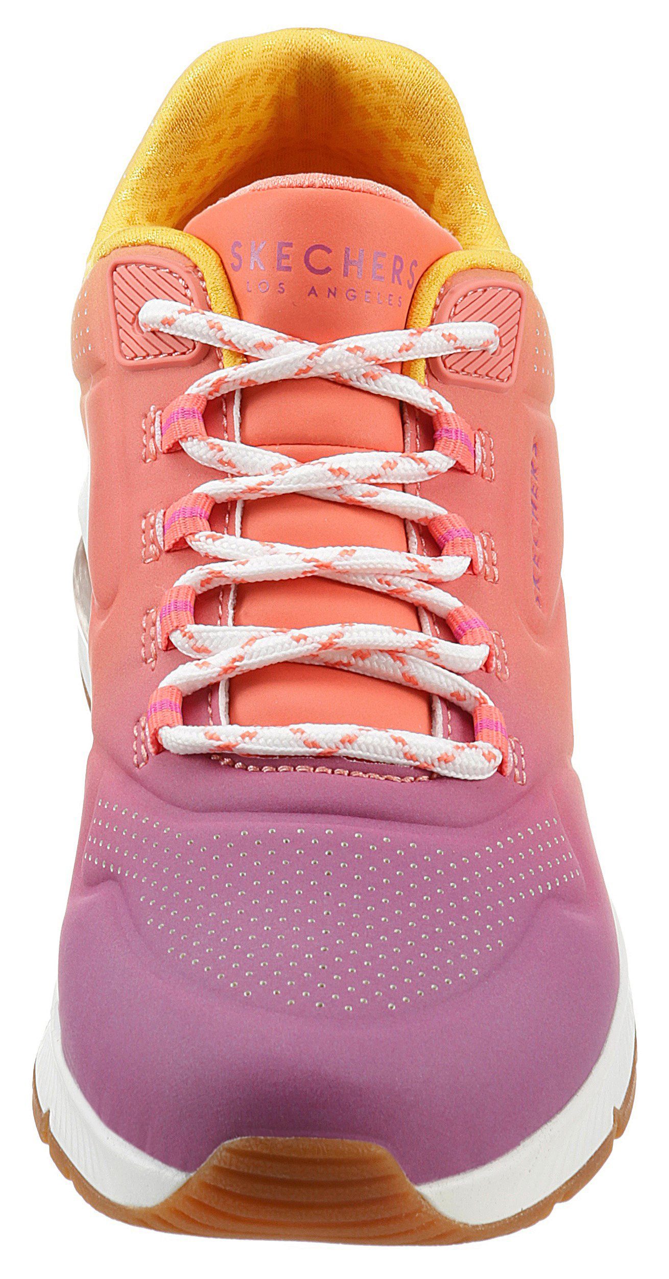 Farbkombi leuchtender OMBRE pink-kombiniert Skechers Sneaker AWAY in UNO 2